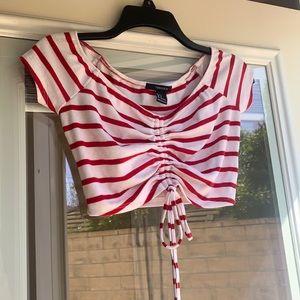 Forever21 Crop Tee w/ Tie